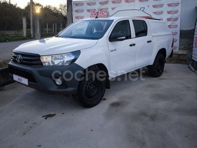 Blanco Usado 2019 Toyota HiLux Recogida | 27.990 € (Un poco caro)