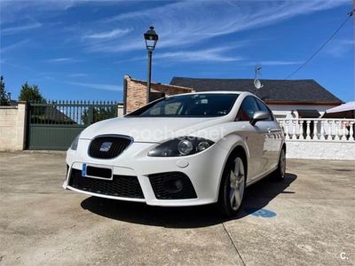 Usado Seat Leon FR 170 CV (125 kW) 2009 Blanco Berlina