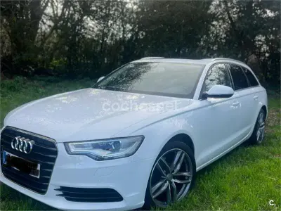 Usado Audi A6 Advanced 177 CV (130 kW) 2014 Blanco Familiar