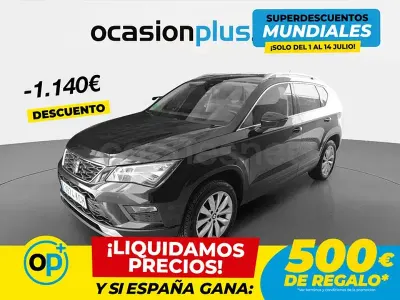 Usado Seat Ateca Ecomotive 115 CV (84 kW) 2017 Negro SUV