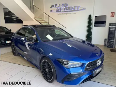 Usado Mercedes CLA220 190 CV (139 kW) 2024 Azul Coupe