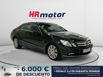 Negro Usado 2009 Mercedes E350 Avantgarde Coupe | 14.990 € (Buen precio)