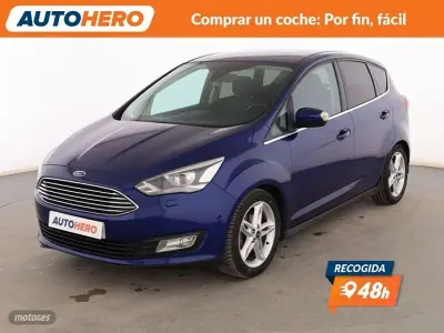 Usado Ford C-MAX Titanium 125 CV (91 kW) 2018 Azul Monovolumen