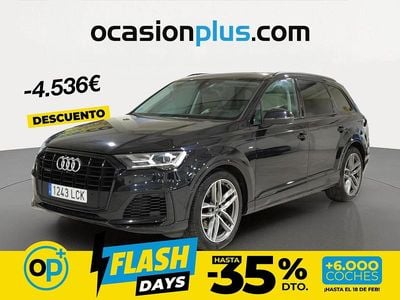 Usado Audi Q7 S-Line 286 CV (210 kW) 2019 Negro SUV