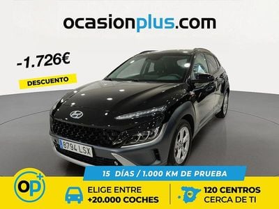 Usado Hyundai Kona 120 CV (88 kW) 2021 Negro SUV