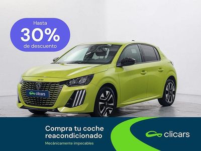 Usado Peugeot 208 Allure 100 CV (73 kW) 2024 Amarillo Utilitario