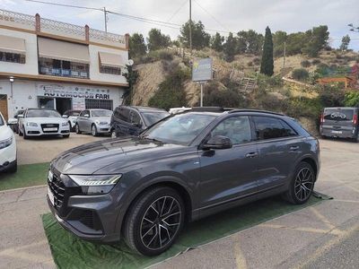 Usado Audi Q8 S-Line 286 CV (210 kW) 2019 Negro SUV