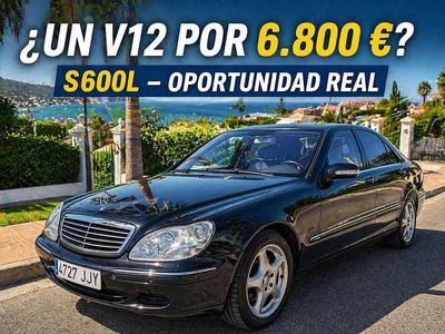 Occasion Mercedes S600 367 PK (269 kW) 2000 Blauw Sedan