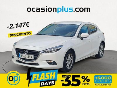 Usado Mazda 3 Style 150 CV (110 kW) 2017 Blanco Berlina