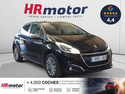 Usado Peugeot 208 Style 82 CV (60 kW) 2016 Negro Utilitario