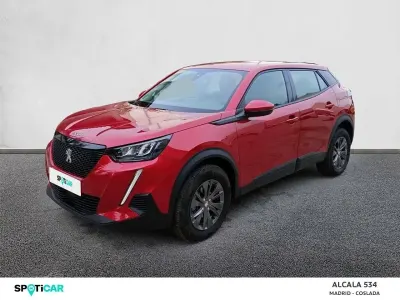 Usado Peugeot 2008 Active 100 CV (73 kW) 2021 Rojo SUV