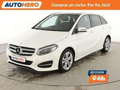 Usado Mercedes B180 Urban 110 CV (80 kW) 2017 Blanco Monovolumen