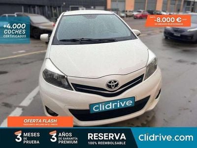 Brugt Toyota Yaris Active 90 HK (66 kW) 2012 Hvid Hatchback
