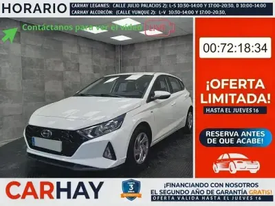 Usado Hyundai i20 101 CV (74 kW) 2021 Blanco Utilitario
