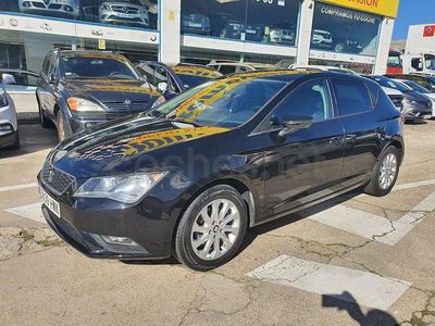 Usado Seat Leon I-Tech 105 CV (77 kW) 2014 Negro Berlina