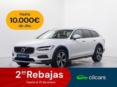 Blanco Usado 2021 Volvo V90 CC Pro Familiar | 34.990 € (Precio justo)