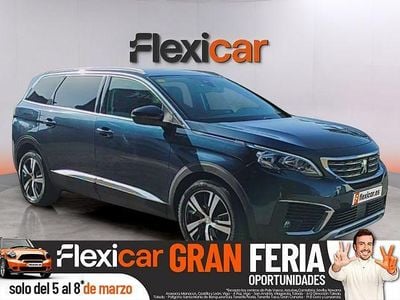 Usado Peugeot 5008 Allure 120 CV (88 kW) 2018 Azul SUV