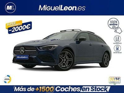 Azul Usado 2021 Mercedes CLA250e Shooting Brake Familiar | 31.985 € (Precio justo)