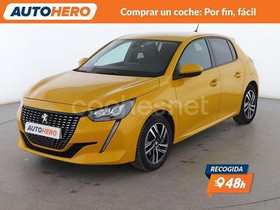 Usado Peugeot 208 Allure 101 CV (74 kW) 2021 Amarillo Utilitario