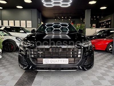 Usado Audi Q8 S-Line 286 CV (210 kW) 2019 Negro SUV