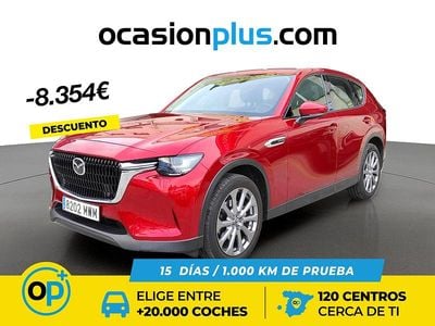 Usado Mazda CX-60 200 CV (147 kW) 2024 Rojo SUV
