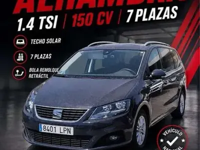 Usado Seat Alhambra Style 150 CV (110 kW) 2021 Gris Monovolumen