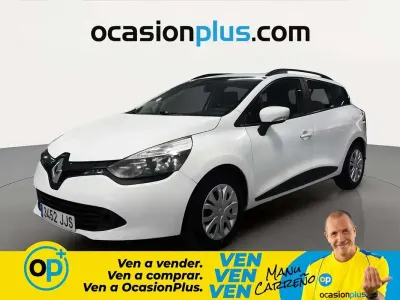 Usado Renault Clio GrandTour Authentique 75 CV (55 kW) 2015 Blanco Familiar
