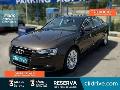 Usado Audi A5 Sportback Premium 170 CV (125 kW) 2014 Marrón Utilitario