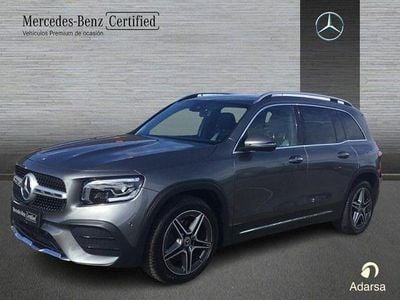 Usado Mercedes GLB200 150 CV (110 kW) 2022 Gris montaña SUV