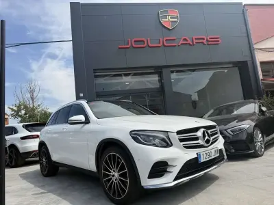 Usado Mercedes GLC220 170 CV (125 kW) 2017 Blanco SUV
