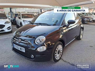 Usado Fiat 500 Dolcevita 71 CV (52 kW) 2022 Negro Berlina