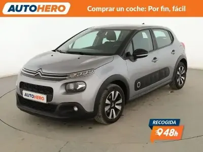 Usado Citroën C3 Feel 110 CV (80 kW) 2019 Gris Utilitario