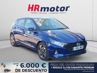 Azul Usado 2023 Hyundai i20 Berlina | 15.680 € (Precio justo)