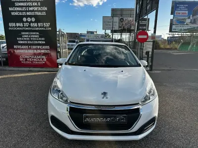 Usado Peugeot 208 Active 100 CV (73 kW) 2020 Blanco Utilitario
