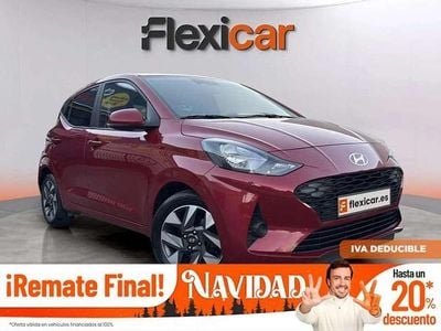 Usado Hyundai i10 67 CV (49 kW) 2024 Rojo Utilitario