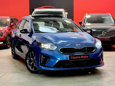 Usado Kia Ceed GT GT-Line 140 CV (102 kW) 2019 Azul Familiar