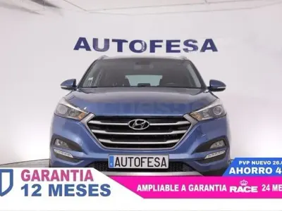 Usado Hyundai Tucson 115 CV (84 kW) 2016 Azul SUV
