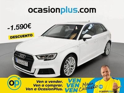 Usado Audi A3 S-Line 116 HP (85 kW) 2019 Branco Sedan