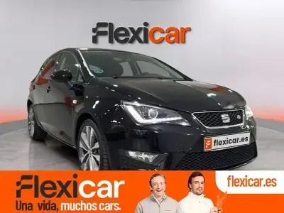Usado Seat Ibiza FR 110 CV (80 kW) 2017 Negro