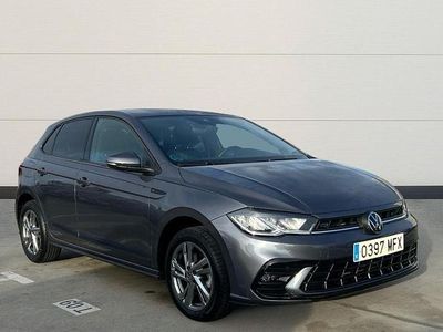 Usado VW Polo R-line 110 CV (80 kW) 2023 Gris Utilitario