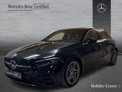 Usado Mercedes A180 AMG line 116 CV (85 kW) 2024 Negro noche Utilitario