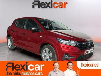 Rojo Usado 2021 Dacia Sandero Acces Utilitario | 10.490 € (Precio justo)