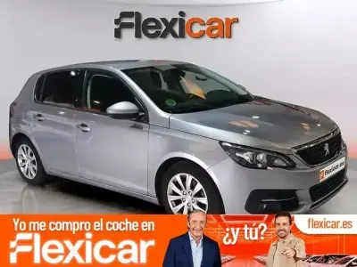 Usado Peugeot 308 Style 130 CV (95 kW) 2020 Gris Berlina