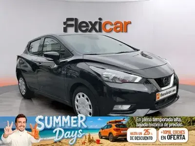 Usado Nissan Micra Acenta 92 CV (67 kW) 2022 Negro Utilitario