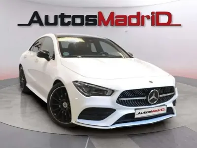Usado Mercedes CLA200 150 CV (110 kW) 2019 Blanco Coupe
