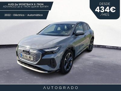 Usado Audi Q4 Sportback e-tron Advanced Plus 150 kW (204 CV) 2022 Eléctrico SUV