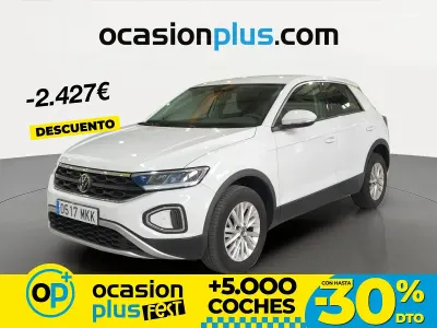 Usado VW T-Roc 110 CV (80 kW) 2023 Blanco SUV