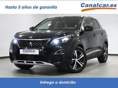 Negro Usado 2019 Peugeot 3008 GT-line SUV | 13.590 € (Precio justo)