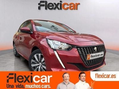 Usado Peugeot 208 Active 75 CV (55 kW) 2020 Rojo Utilitario
