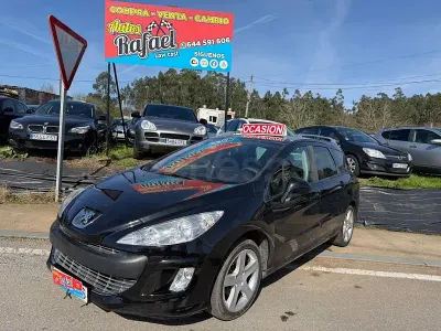 Używany Peugeot 308 SW Sport 120 KM (88 kW) 2009 Czarny Kombi